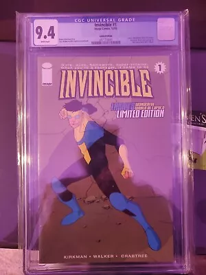 Buy Invincible 1 Larry's Wonderful World Of Comics Limited Edition • 222.44£