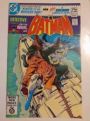 Buy Detective Comics #496 Nov 1980 VFINE+ 8.5 Batman Clayface Batgirl • 6.99£