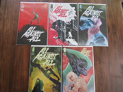 Buy All Against All 1-5 Full Cover B Variants Set Image Comics • 30£