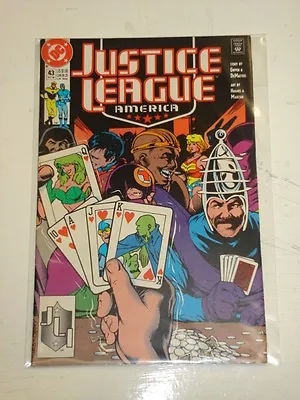 Buy Justice League Of America #43 Vol 2 Jla Dc Comics October 1990 • 2.99£