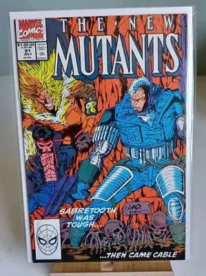 Buy The New Mutants #91 (Marvel 1990) FN • 3.25£