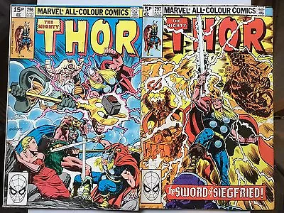 Buy Thor (the Mighty) Comics In FN Condition Roy Thomas #406 & #417 Tom DeFalco  • 5£