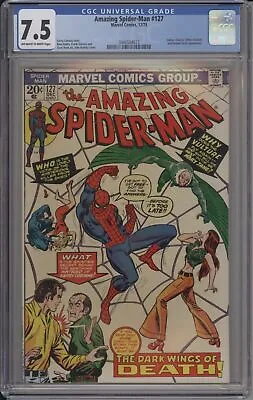 Buy Amazing Spider-man #127 - Cgc 7.5 - 1st App Of Vulture - Human Torch • 118.58£