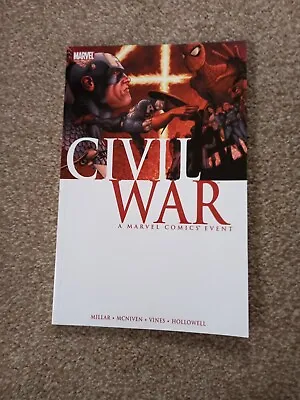 Buy Civil War: A Marvel Comics Event Graphic Novel  (Marvel 2007) NEW • 12.99£