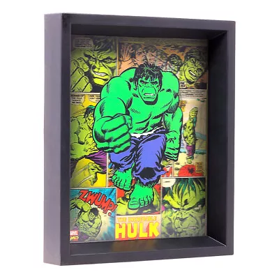 Buy 3D Lenticular Marvel Incredible Hulk Hero Picture Frame • 9.99£