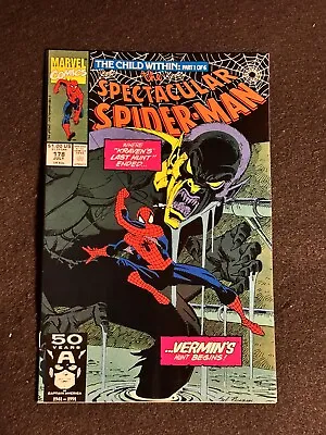 Buy Spectacular Spider-man #178 Marvel Comics 1991 Vermin High Grade • 2.79£