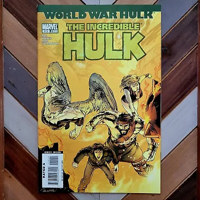 Buy INCREDIBLE HULK #111 NM- (Marvel 2007) WORLD WAR HULK Tie-in Hercules (Greg Pak) • 5.41£