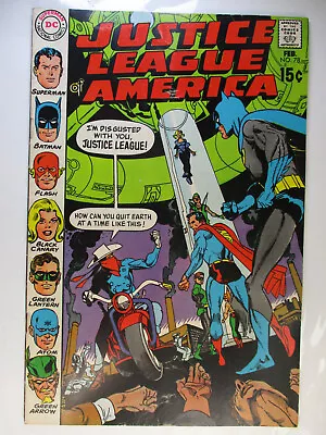 Buy Justice League Of America #78, Vigilante Vs Doomsters, VG/F, 5.0, OWW Pages • 14.01£