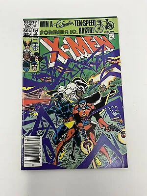 Buy The Uncanny X-Men #154 NM+ 9.6 NEWSSTAND (MARVEL, 1982)  1st Print • 15.25£