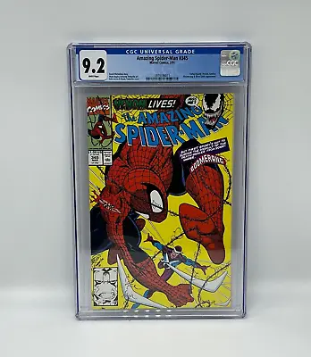 Buy Amazing Spider-Man #345 CGC 9.2 White Pages Cletus Kasady Venom • 38.64£