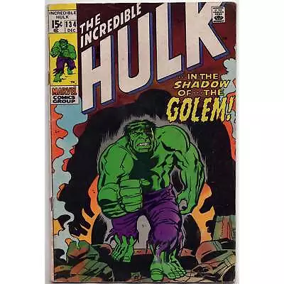 Buy Incredible Hulk #134 Marvel Comics Bronze Age Very Good+ 4.5 • 7.68£