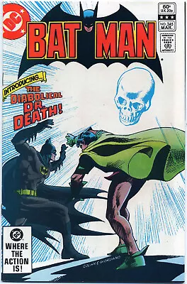 Buy Batman #345 (dc 1982) Nm- First Print White Pages • 15.99£