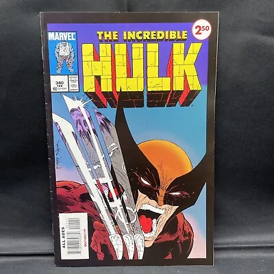 Buy 2009 Marvel Comics Incredible Hulk #340 Reprint Iconic McFarlane Wolverine Cover • 31.96£