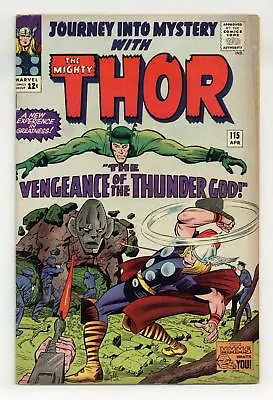 Buy Thor Journey Into Mystery #115 VG+ 4.5 1965 • 30.93£