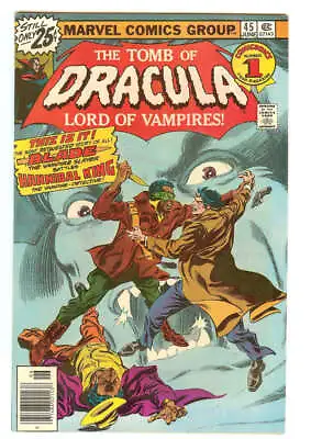Buy Tomb Of Dracula #45 7.0 // 1st Appearance Of Deacon Frost Marvel Comics 1976 • 49.02£