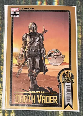 Buy Star Wars Darth Vader #20 Mandalorian Grogu Variant Marvel Comics 2022 In Mailer • 6.99£