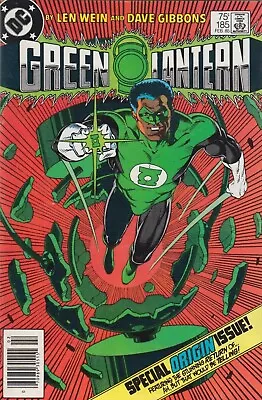 Buy Green Lantern (2nd Series) #185 (Newsstand) FN; DC | John Stewart Origin Issue - • 4.80£