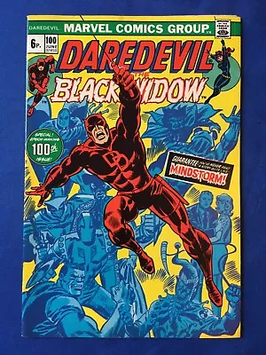 Buy Daredevil #100 FN+ (6.5) MARVEL ( Vol 1 1973) 1st App Angar The Screamer (C) • 28£