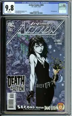 Buy Action Comics #894 Cgc 9.8 White Pages // Appearance Of Death Dc Comics 2010 • 212.87£