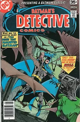 Buy Detective Comics #477 DC Comics 1978 Marshall Rogers NM • 39.58£