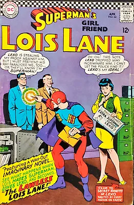 Buy Action Comics / Superman's Girlfriend, Lois Lane : #64 April 1966 • 7.94£