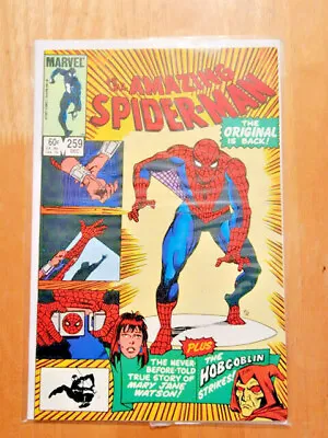 Buy Amazing Spider-man #259 *1984*  ~ Origin Retold Red Costume Returns Marvel  8.0 • 11.82£