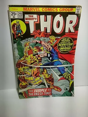Buy THE MIGHTY THOR # 245 Marvel Comic 1976 First App Of He Who Remains SEE  PICS  • 35.96£