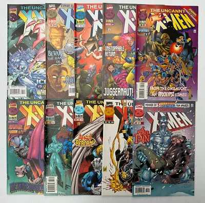 Buy Bulk Lot Of Uncanny X-Men 331-340 Marvel Comics Good Condition 10 Issue Run Set • 20£