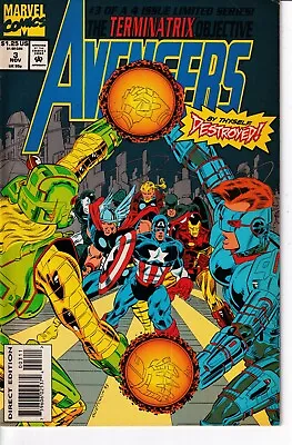 Buy Avengers #3 The Terminatrix Objective Marvel Comics • 4.99£