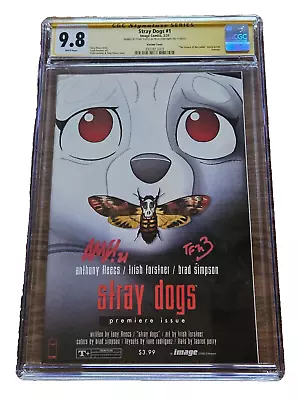 Buy Stray Dogs #1 CGC 9.8 2X SS Fleecs & Forstner Silence Of The Lambs Variant • 86.96£