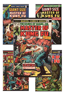 Buy Master Of Kung Fu #17-114 VF 8.0+ 1974-1982 Marvel Comics Hands Of Shang-Chi • 9.59£