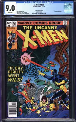 Buy X-men #128 Cgc 9.0 White Pages // Newsstand Edition Marvel Comics 1979 • 71.73£