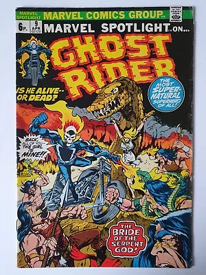 Buy Marvel Spotlight On Ghost Rider #9 Marvel Comics 4th Appearance Of Ghost Rider  • 12£