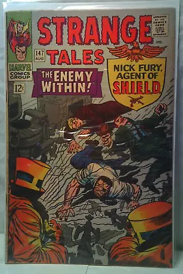 Buy Strange Tales Doctor Strange Nick Fury Agent Of Shield Marvel Comics 147 • 23.79£