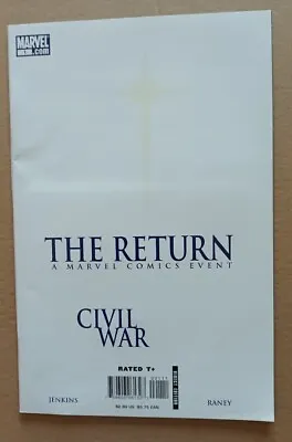 Buy Civil War The Return Issue 1, Captain Marvel, Sentry, Iron Man, 2007, NM,  • 0.90£