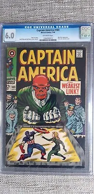 Buy Captain America #103 CGC 6.0 Cap Versus The Red Skull • 75£