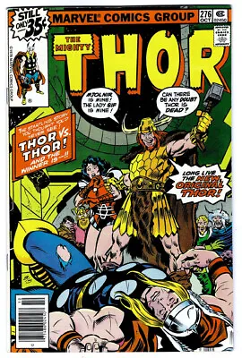 Buy The Mighty THOR #276 In VF Condition A MARVEL Comics 1978 Bronze Age Comic • 7.94£