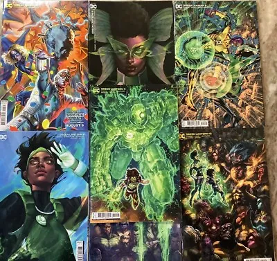 Buy Green Lantern 5B, 5C, 6B, 8B,9B, 10B, 111B Variant Covers DC 2021/22 Comic Books • 19.76£