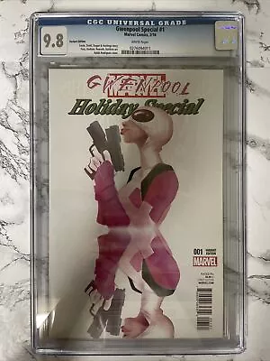 Buy Gwenpool Holiday Special #1 (2017) Variant Cover CGC 9.8 • 39.98£