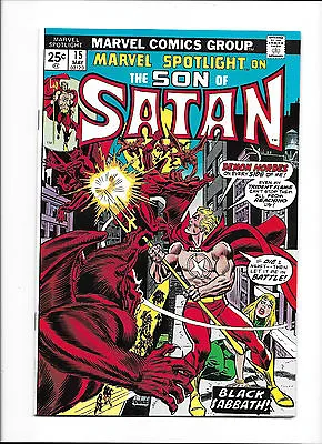Buy Marvel Spotlight #15 [1974 Nm-]  Son Of Satan   Black Sabbath!  • 63.34£