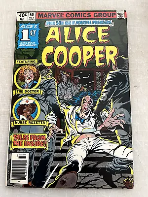 Buy Marvel Premiere #50 Newsstand 1st Alice Cooper Marvel Comics • 31.97£