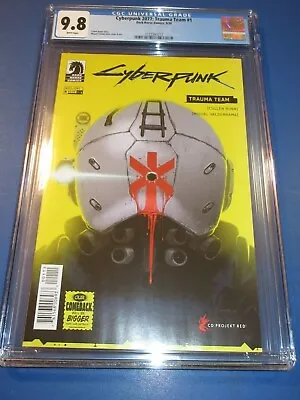 Buy Cyberpunk 2077 Trauma Team #1 Rare Hot Game CGC 9.8 NM/M Gorgeous Gem Wow  • 77.67£