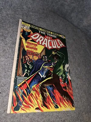 Buy Vintage Marvel The Tomb Of Dracula Comic Book #21 • 10.43£