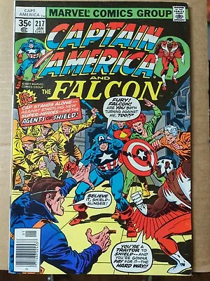 Buy Captain America  217 1st Marvel Boy 1st SHIELD Super Agents SEE PICS • 20.08£