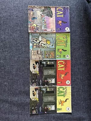 Buy The Adventures Of Fat Freddy’s Cat Books 1,2,4,5 • 25£