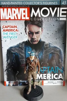 Buy Marvel Movie Collection #34 Captain America (The First Avenger) Eaglemoss • 39.31£