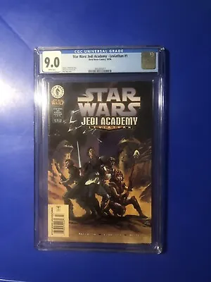Buy Star Wars Jedi Academy Leviathan #1 CGC 9.0 1st Appearance NEWSSTAND Comic 1998 • 264.89£