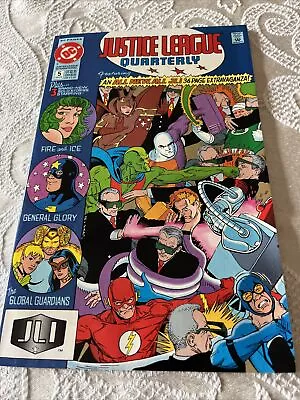 Buy Justice League Quarterly #5 - DC COMICS 1990 Excellent Condition • 2.39£
