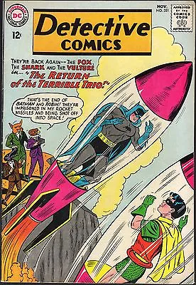 Buy Detective # 321-1963-batman And Robin-the Second Terrible Trio!-dc Comics • 39.51£