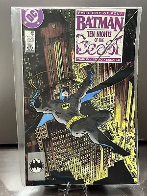 Buy 1988 DC Comics #417 Batman Ten Nights Of The Beast VF +/- • 4.73£